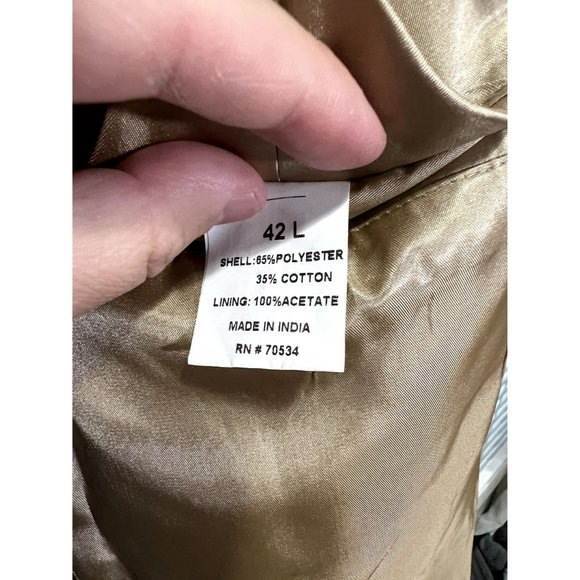 Orvis‎ 3 Button Blazer Sport Coat - Size 42L - Picture 4 of 6